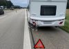 Bild-Nr. 1897 Unfall mit Straßenfahrzeugen, Verkehrshindernis